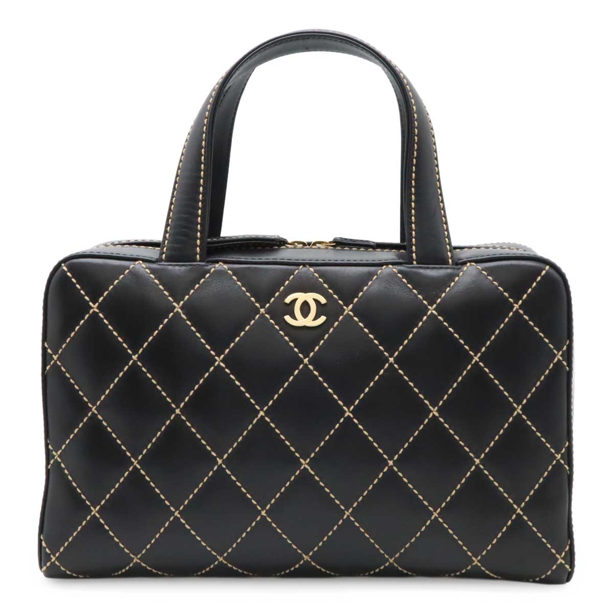 Chanel Wild Stitch Leather Handbag