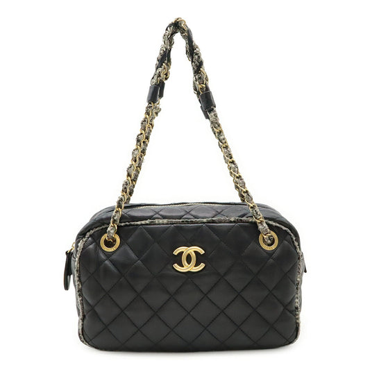 Chanel Matelasse Coco Lambskin Shoulder Bag