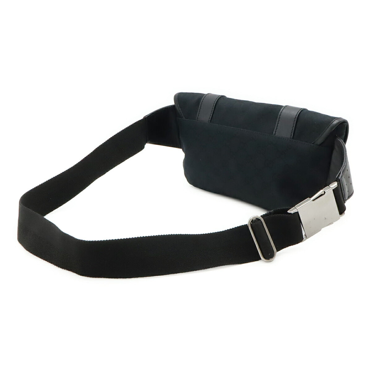 Gucci GG Canvas Leather Waist Bag