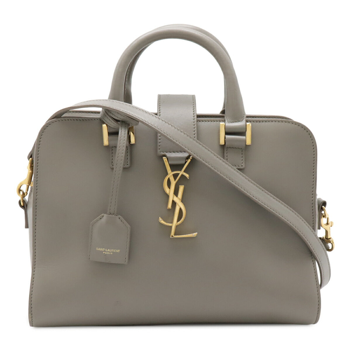 Saint Laurent Baby Cabas Leather 2way Bag