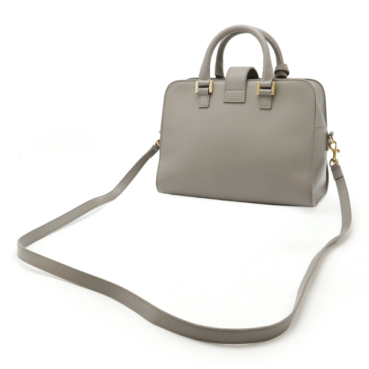 Saint Laurent Baby Cabas Leather 2way Bag