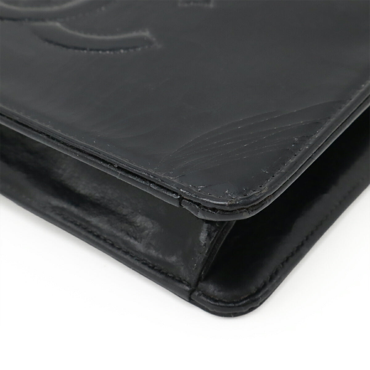 Chanel Patent Leather Clutch Bag