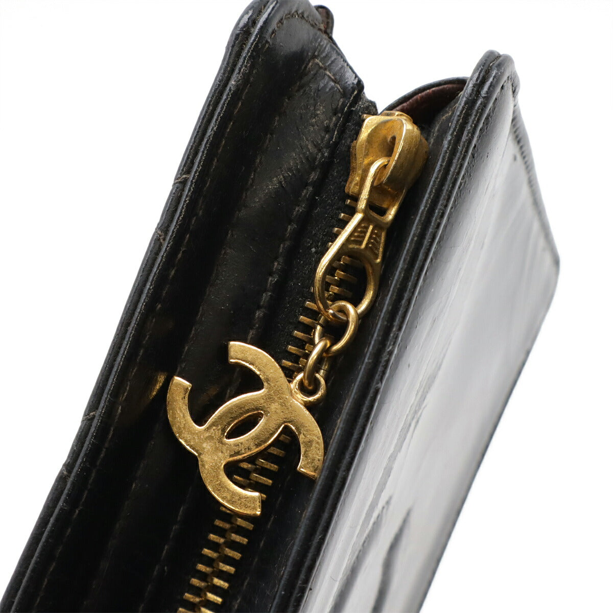 Chanel Patent Leather Clutch Bag