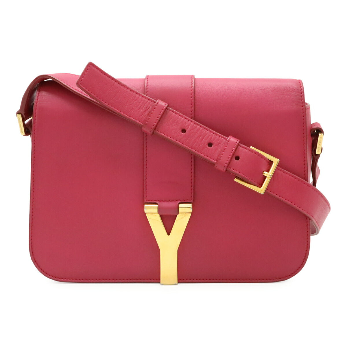 Saint Laurent Paris Y Ligne Leather Shoulder Bag