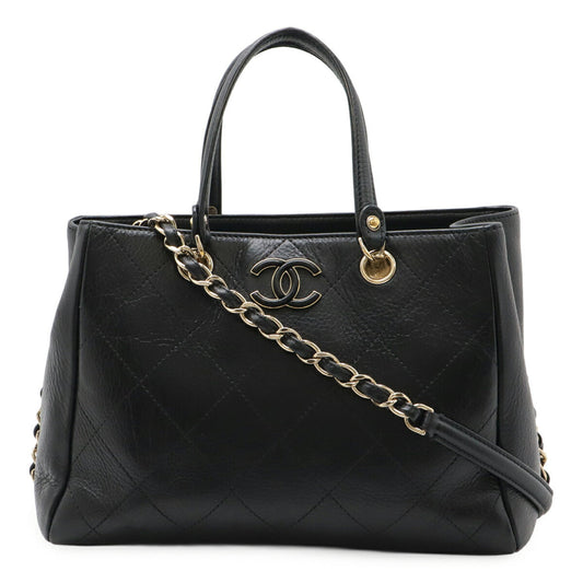 Chanel Small Shopping Bag Calfskin 2way Bag