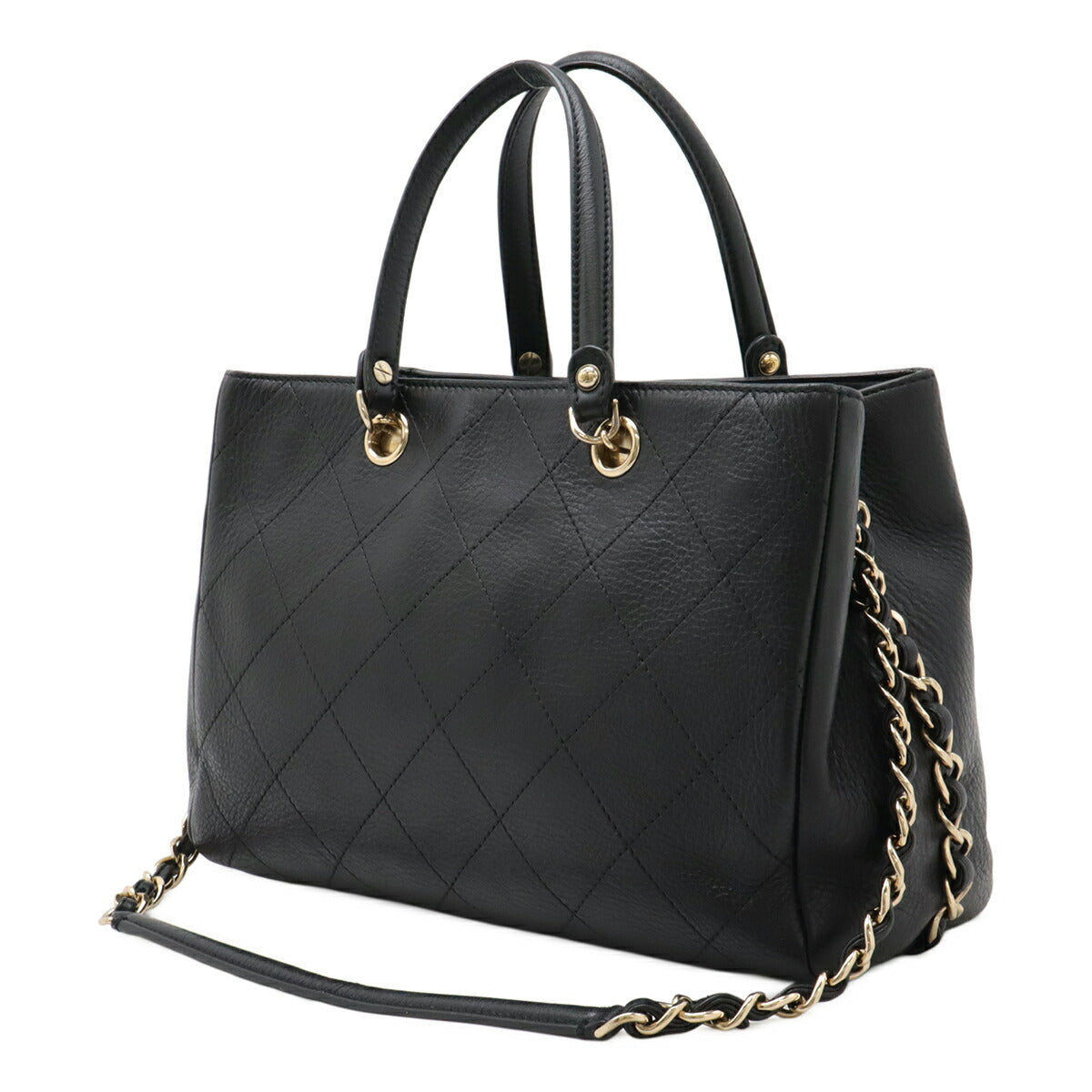 Chanel Small Shopping Bag Calfskin 2way Bag