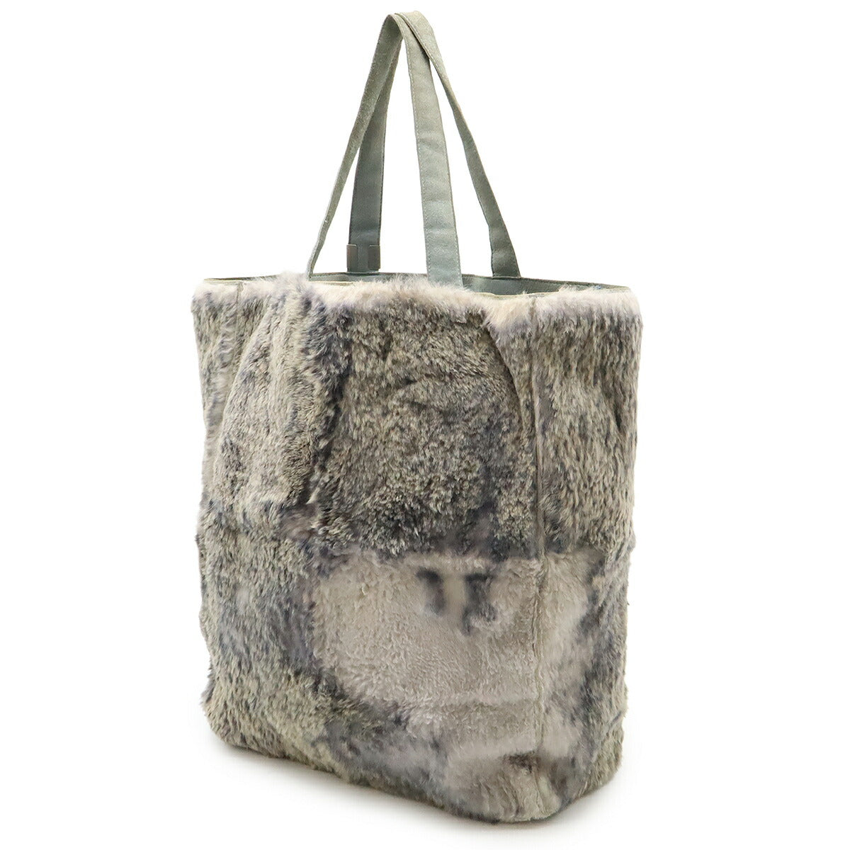 Chanel Coco Lapin Suede Tote Bag
