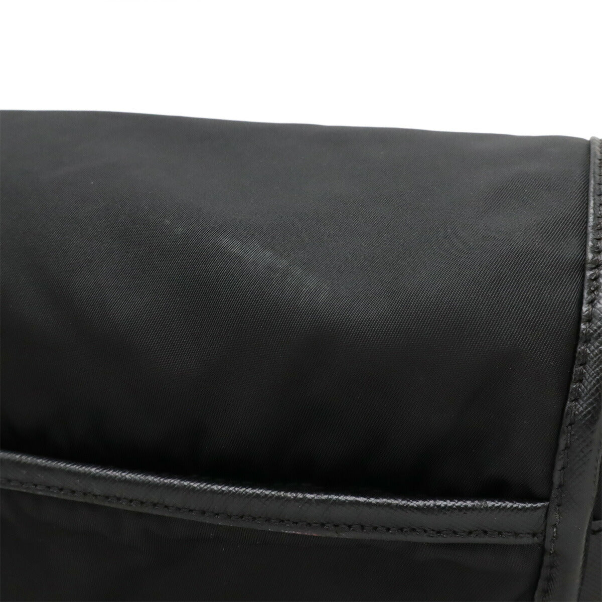 Prada Nylon Leather Messenger Bag