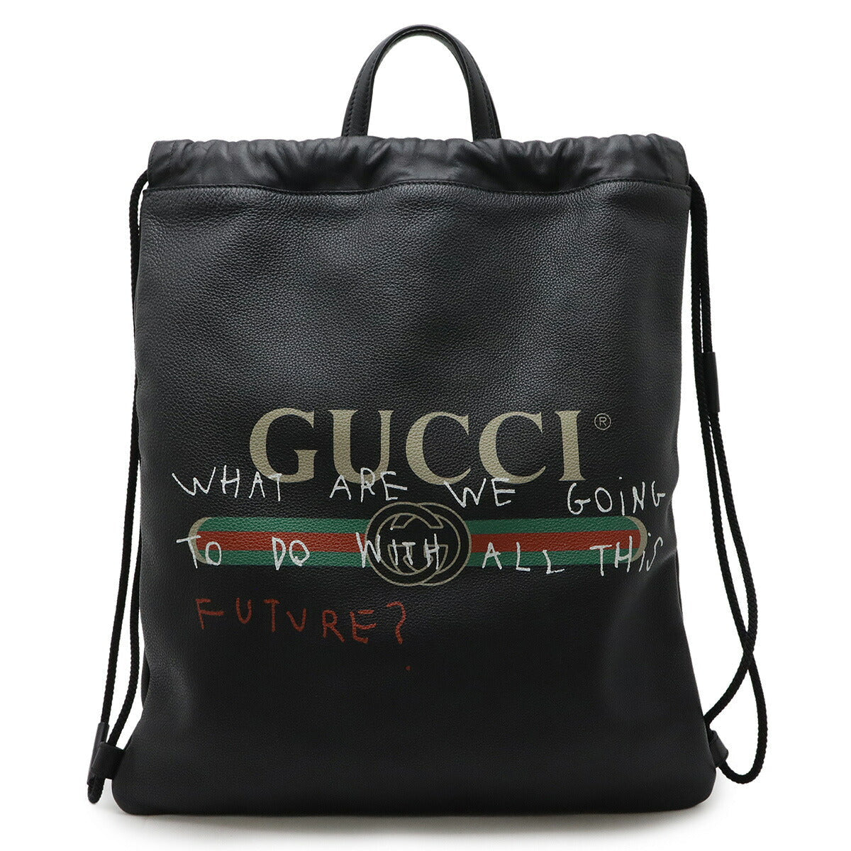 Gucci Gucci Print Coco ¡n Leather 2way Backpack