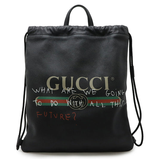 Gucci Gucci Print Coco ¡n Leather 2way Backpack
