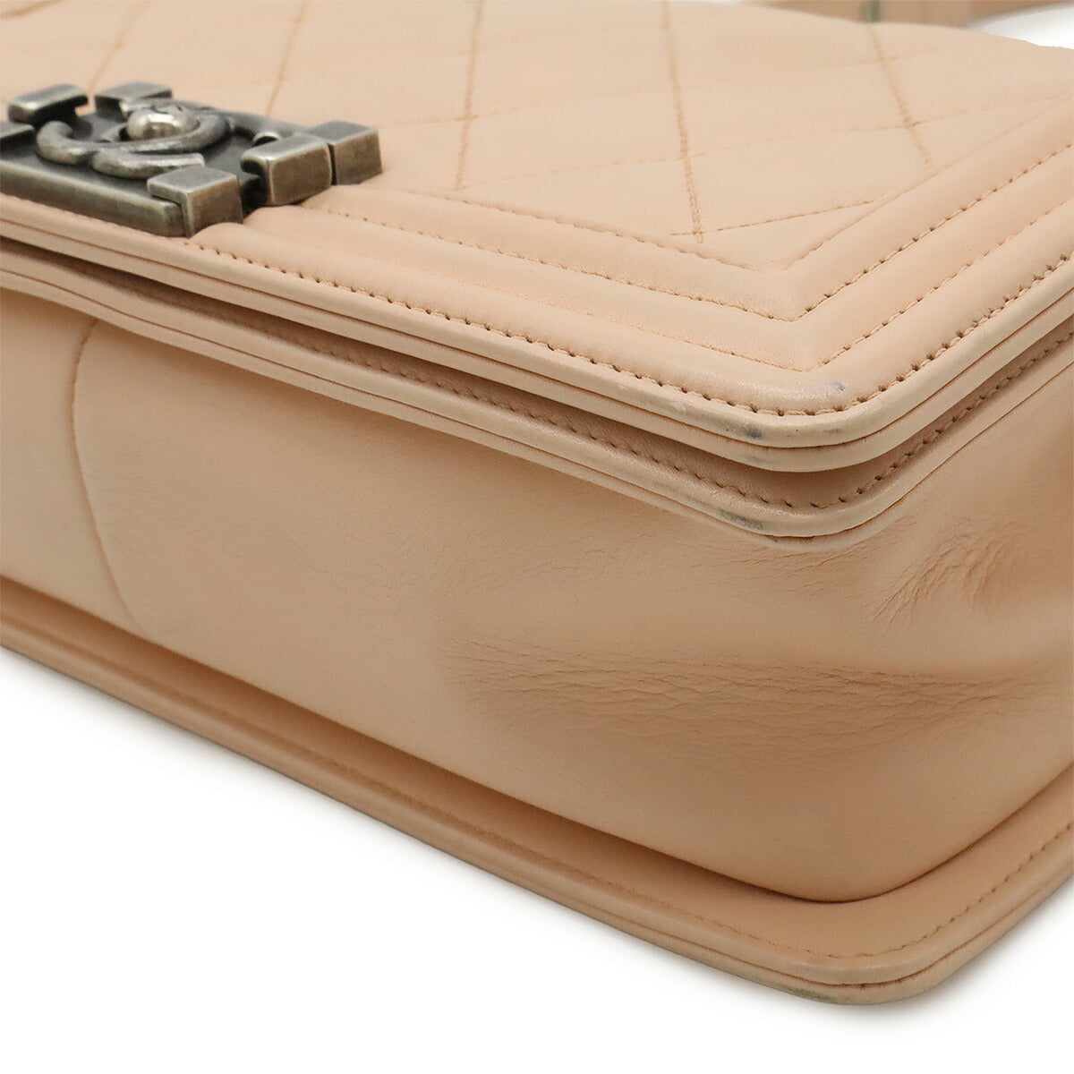 Chanel Boy Chanel Lambskin Shoulder Bag