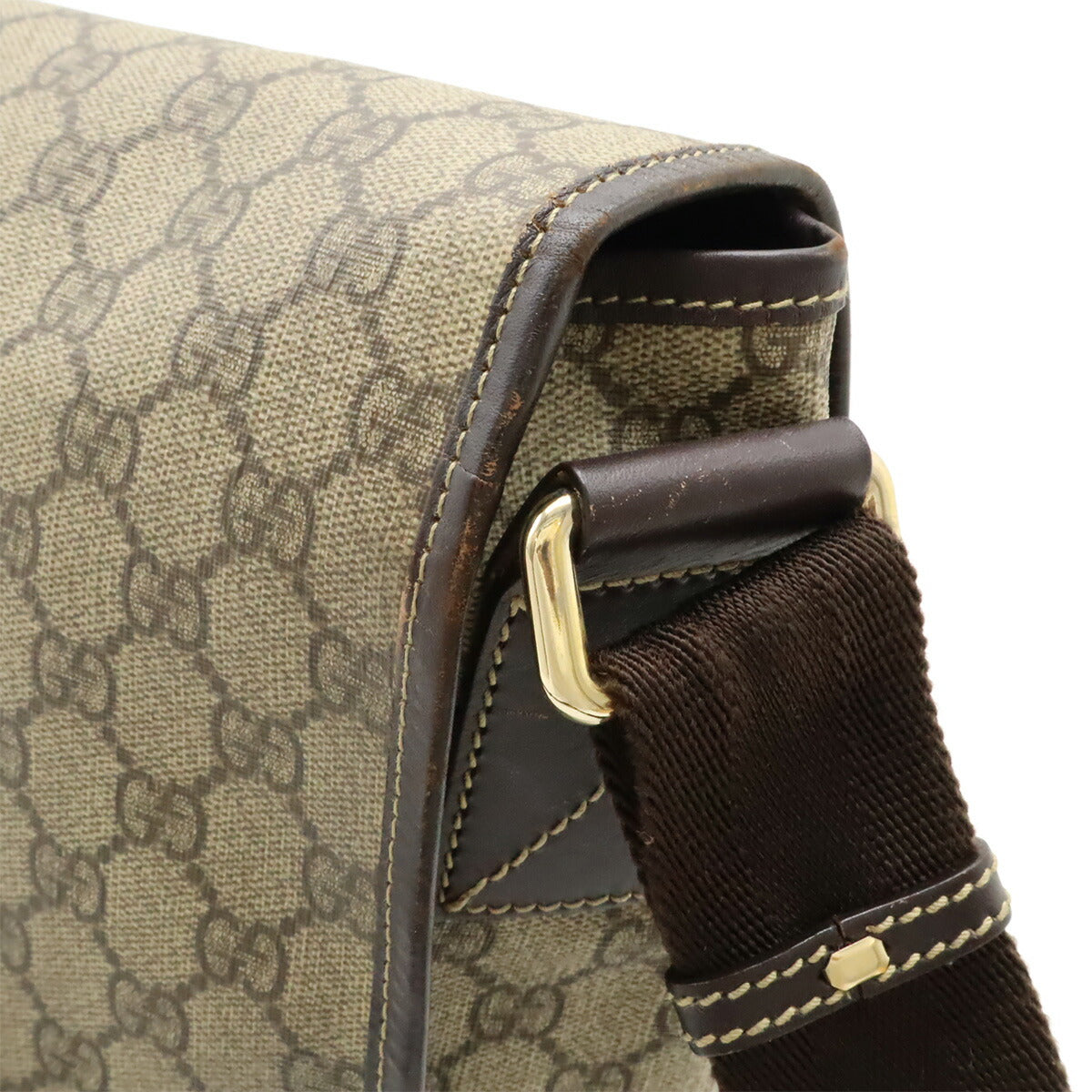 Gucci GG Supreme PVC Coated Canvas Shoulder Bag