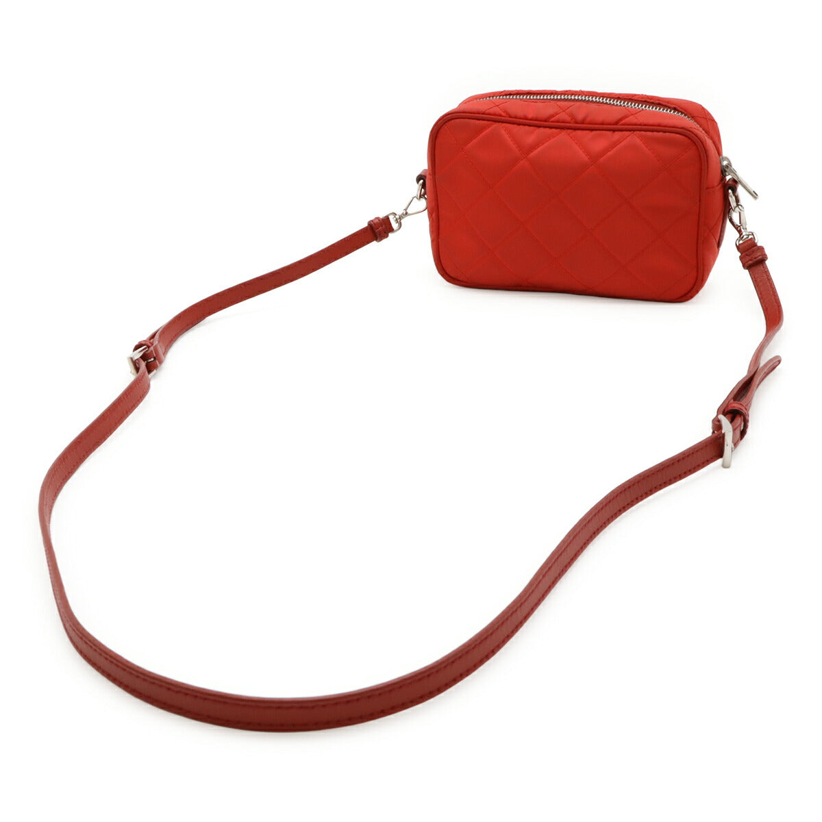 Prada Nylon Leather 2way Shoulder Bag