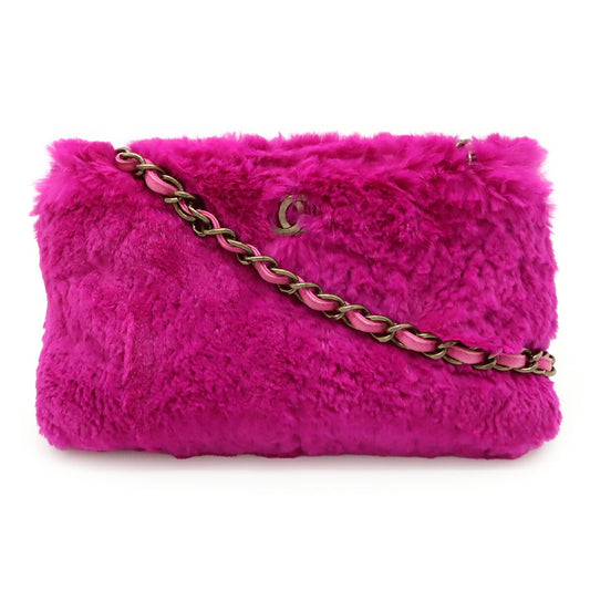 Chanel Lapin Leather Shoulder Bag