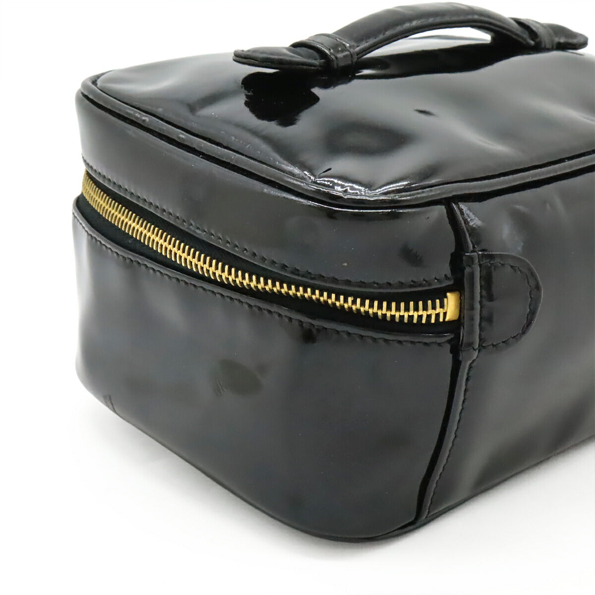 Chanel Coco Patent Leather Vanity Bag
