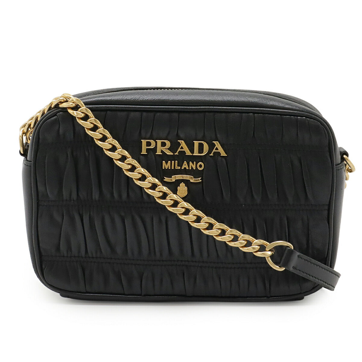 Prada Nappa Leather Shoulder Bag