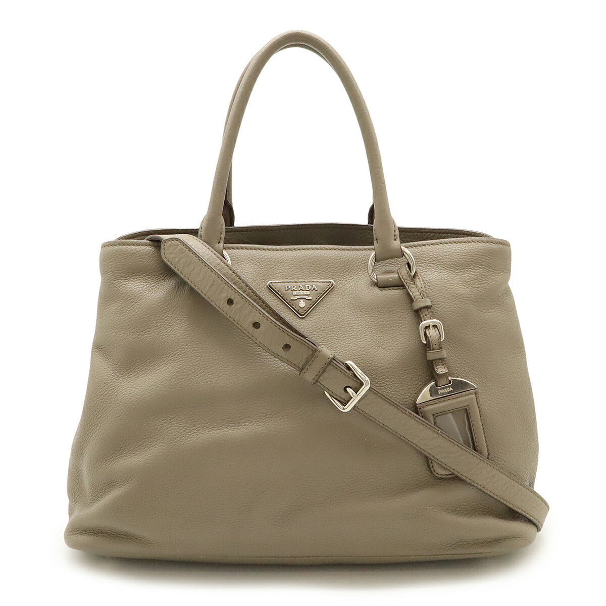 Prada 1BA579 Leather 2way Bag