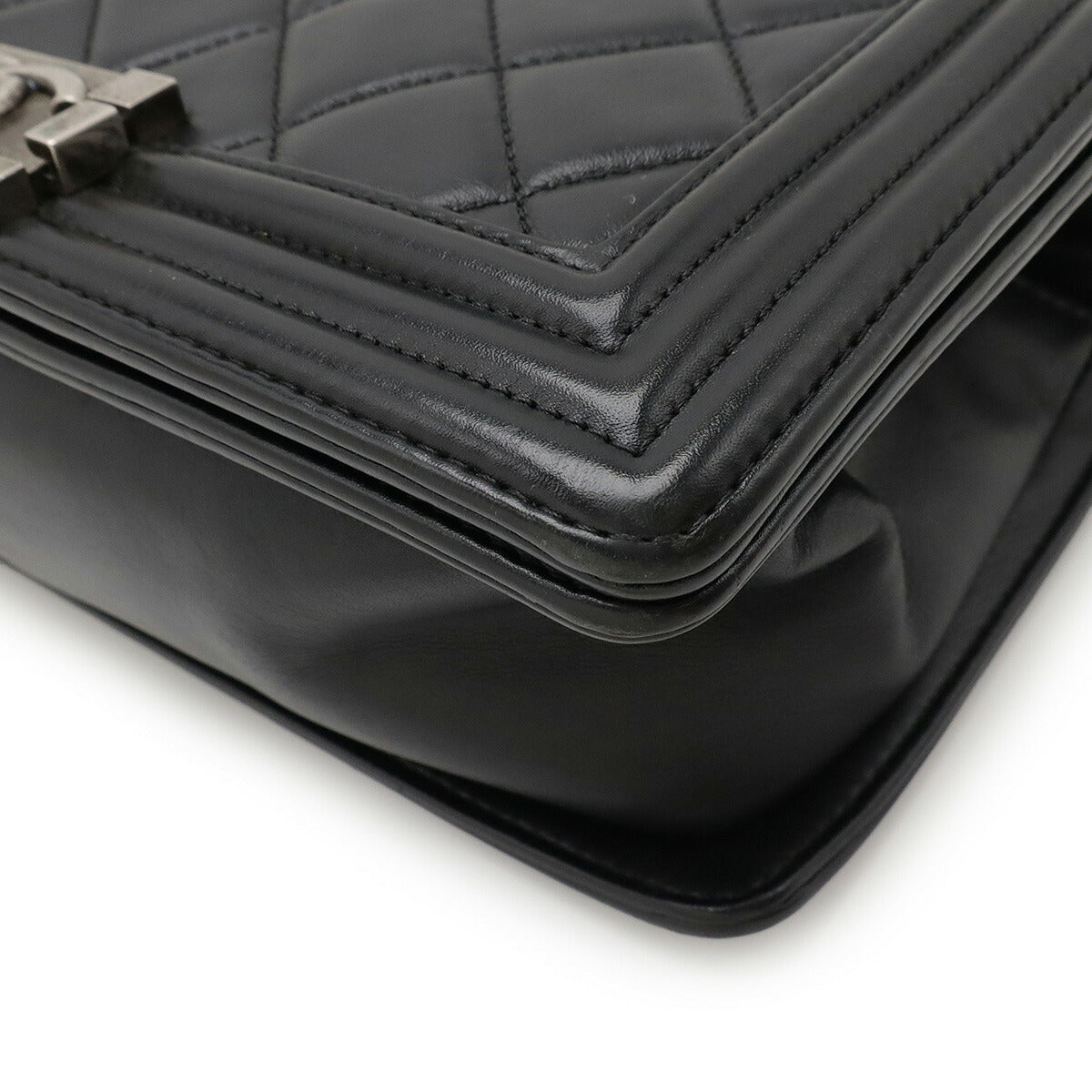 Chanel Boy Chanel Matelasse Calfskin Shoulder Bag
