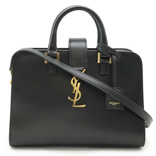 Saint Laurent Paris Baby Cabas Leather 2way Bag