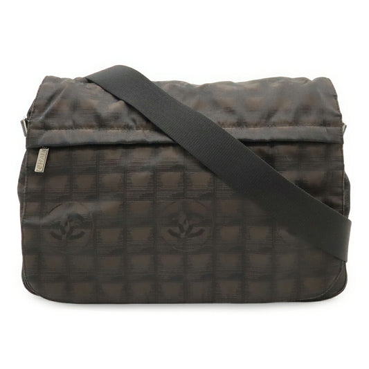 Chanel New Travel Line Nylon Jacquard 2way Shoulder Bag