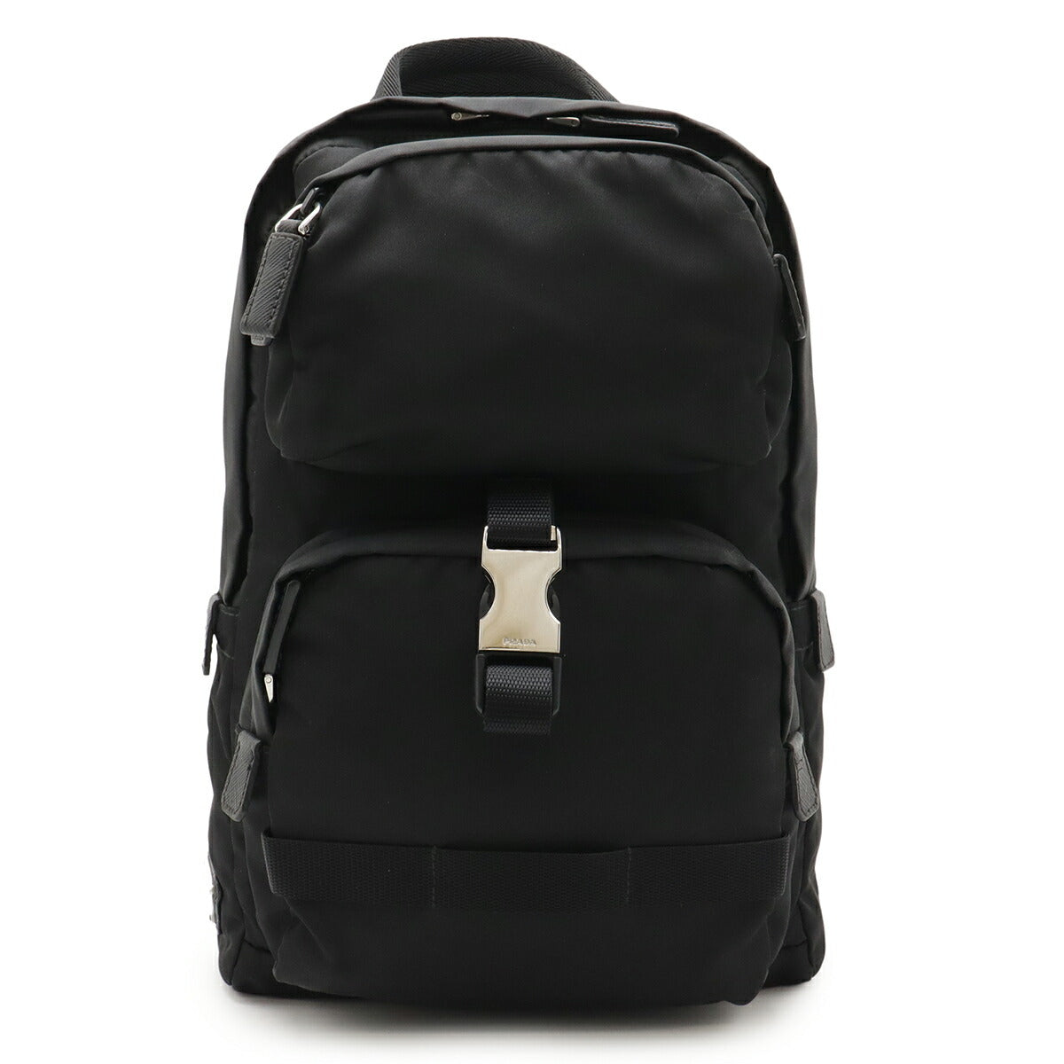 Prada TESSUTO Nylon Leather Shoulder Bag