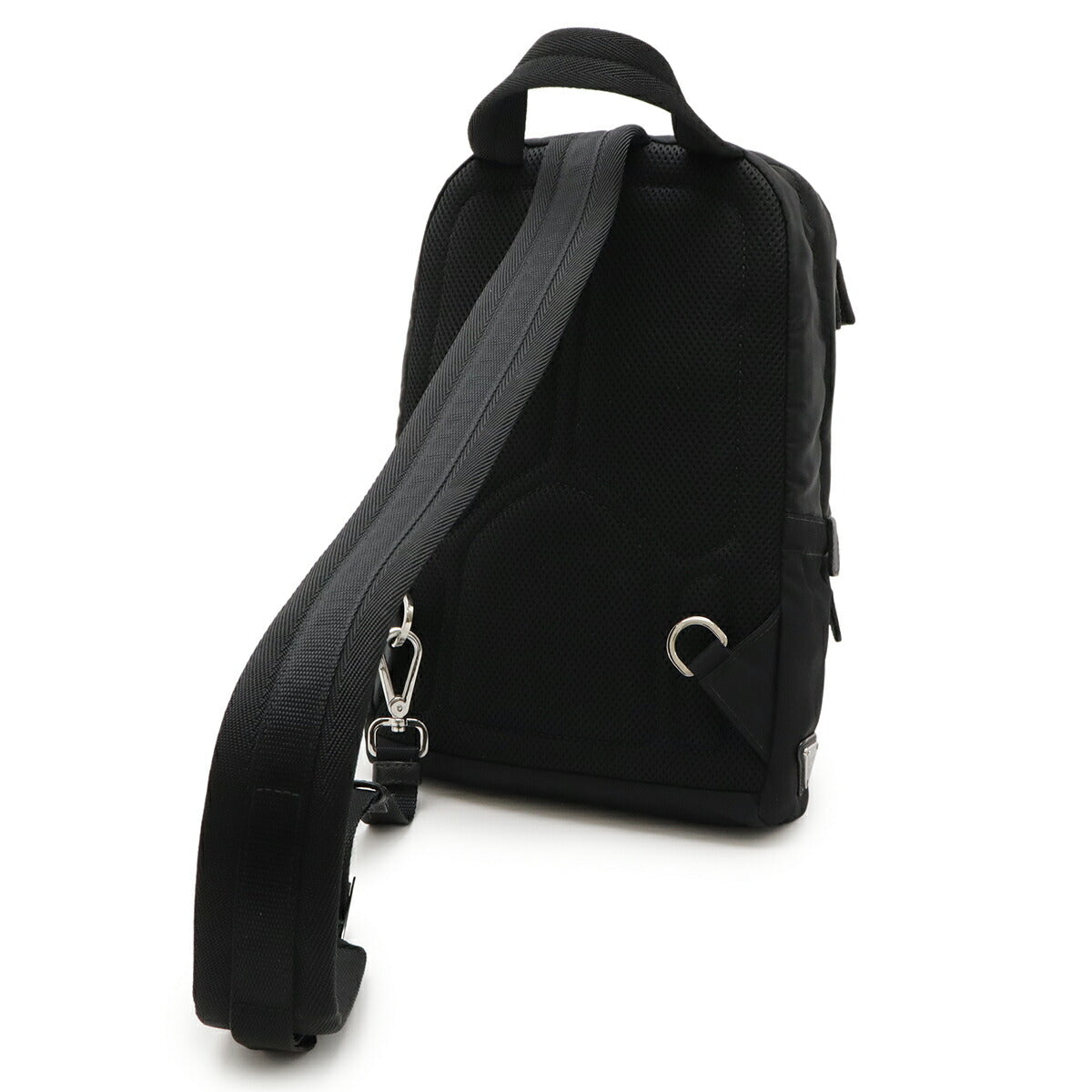 Prada TESSUTO Nylon Leather Shoulder Bag