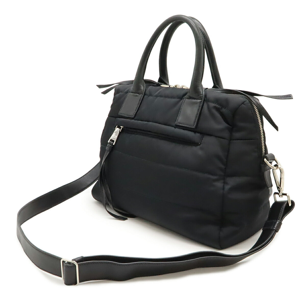 Prada 1BB024 Nylon Leather 2way Bag