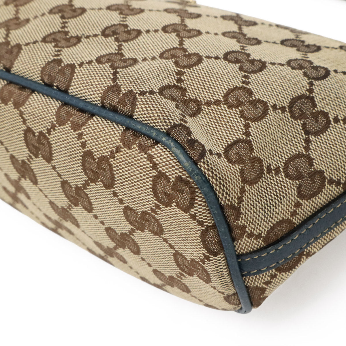 Gucci GG Canvas Leather Handbag