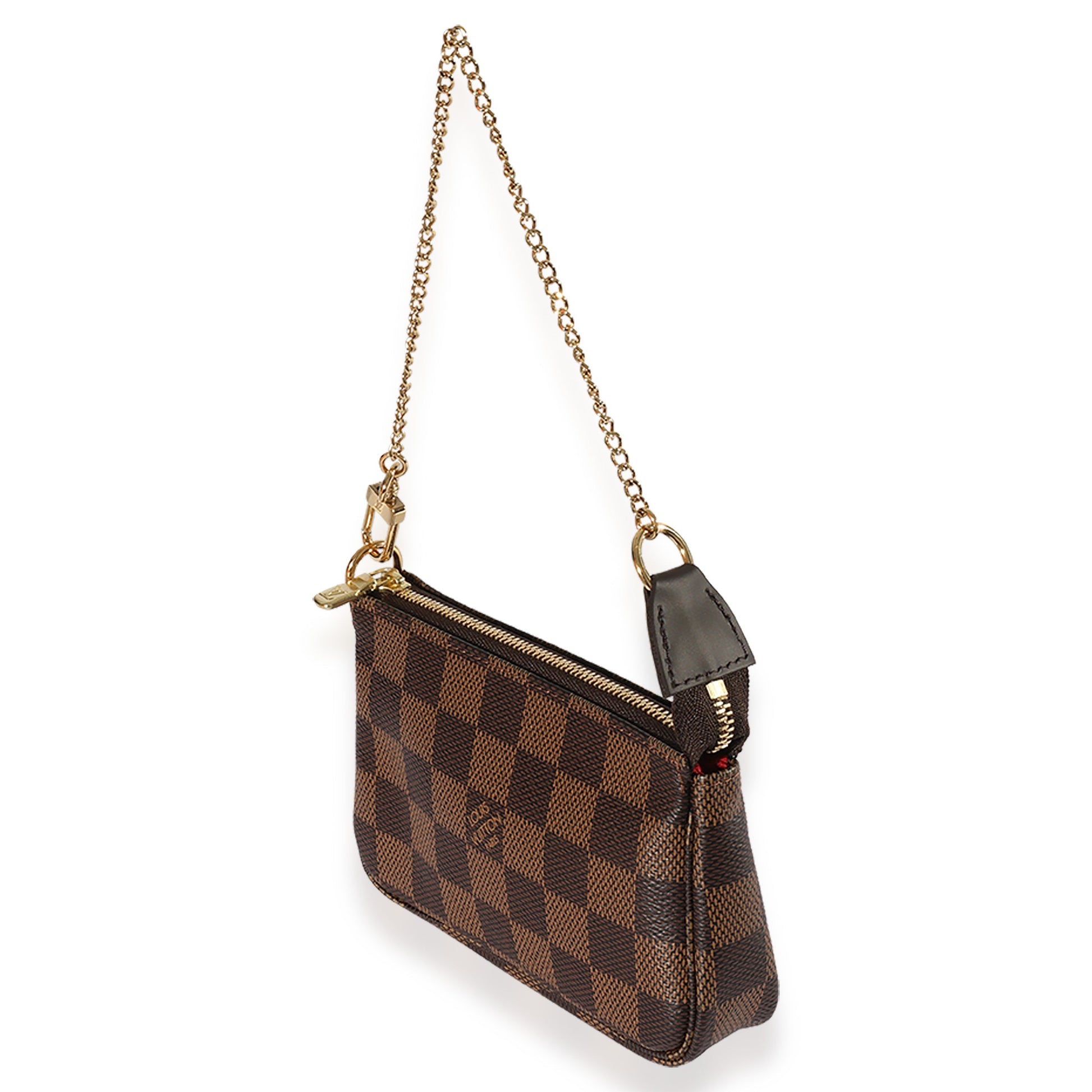  Louis Vuitton Damier Ebene Mini Pochette Accessories
