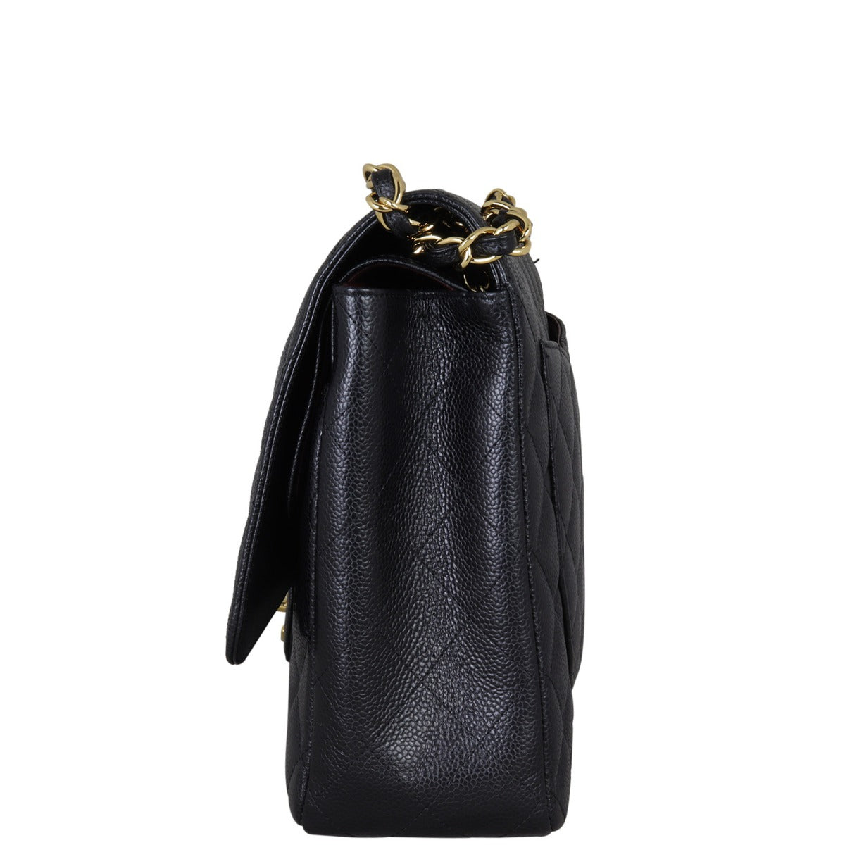 Chanel Classic Double Flap Maxi | Black Gold Hardware