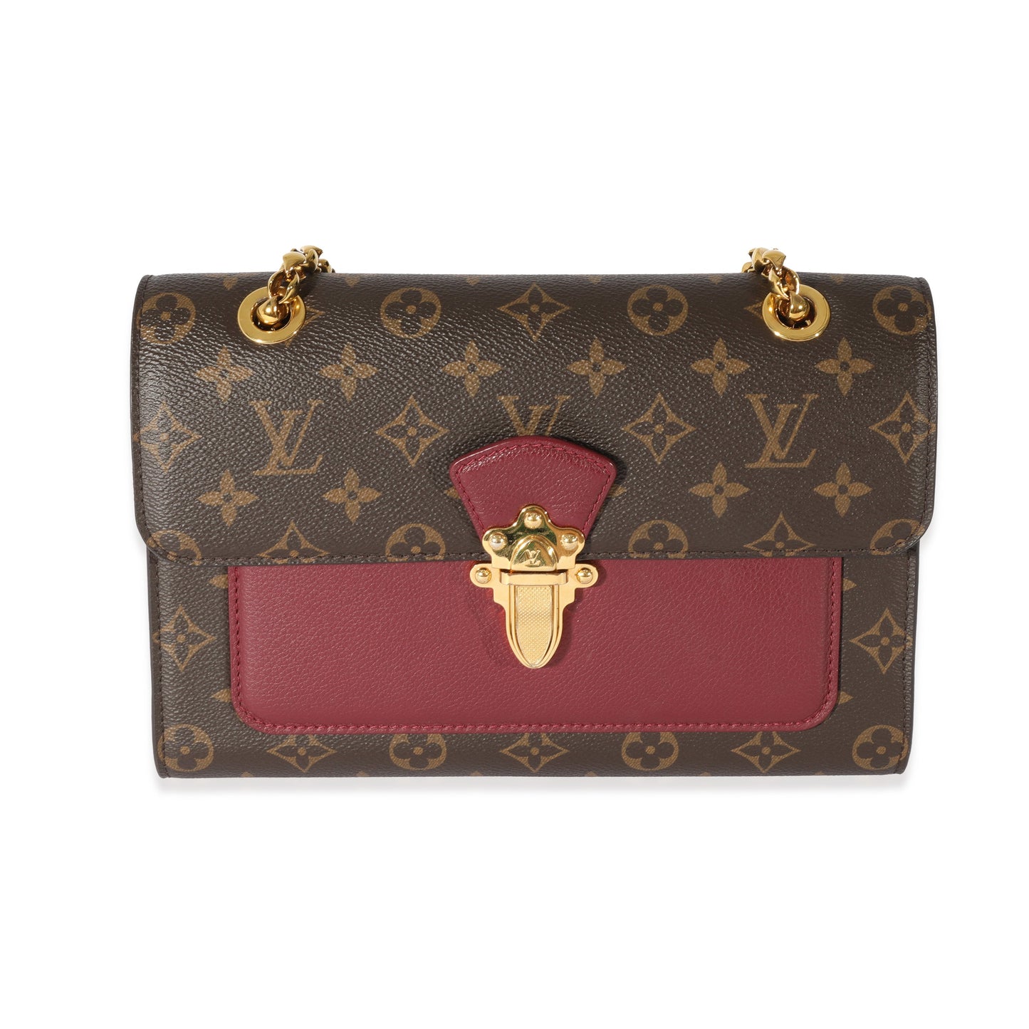 Louis Vuitton Monogram Canvas Raisin Victoire Chain Bag