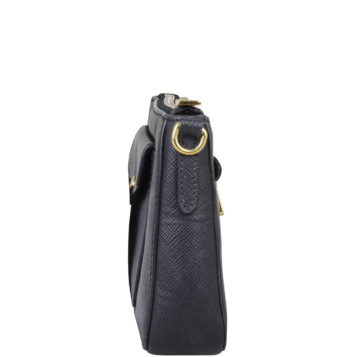 Prada Saffiano Zip Crossbody Bag