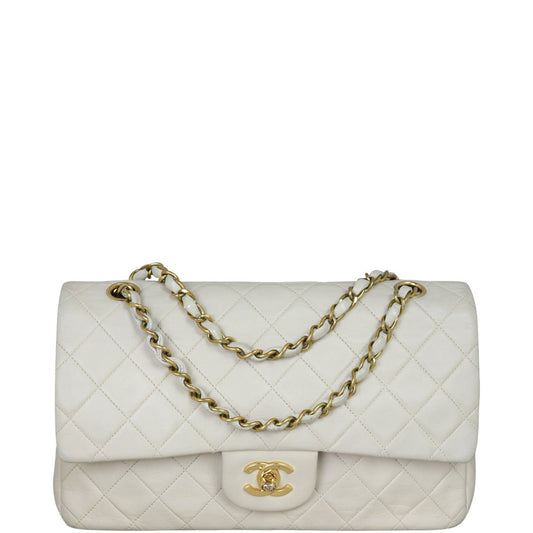 Chanel Classic Double Flap Medium | Cream Vintage