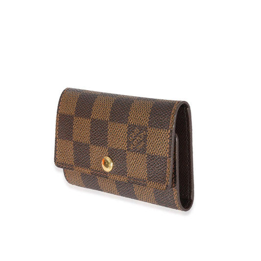 Louis Vuitton Canvas Damier Ebene 6 Key Holder