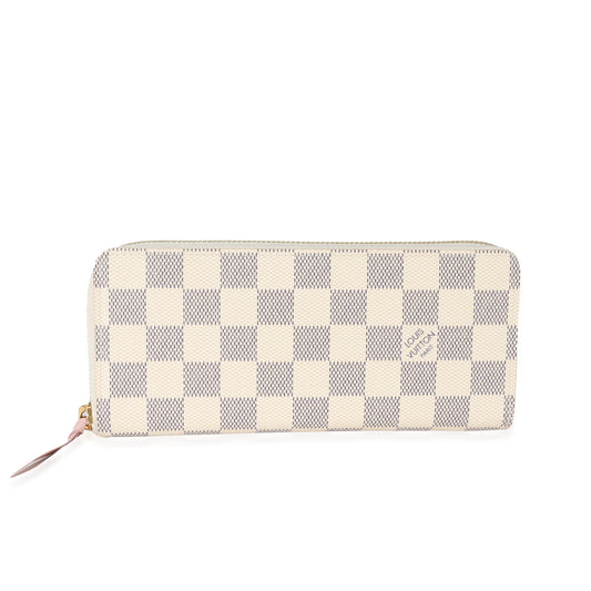 Louis Vuitton Damier Azur Canvas ClÃ©mence Wallet