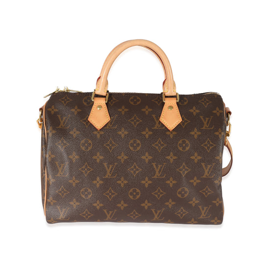 Louis Vuitton Monogram Canvas Speedy Bandouliere 30