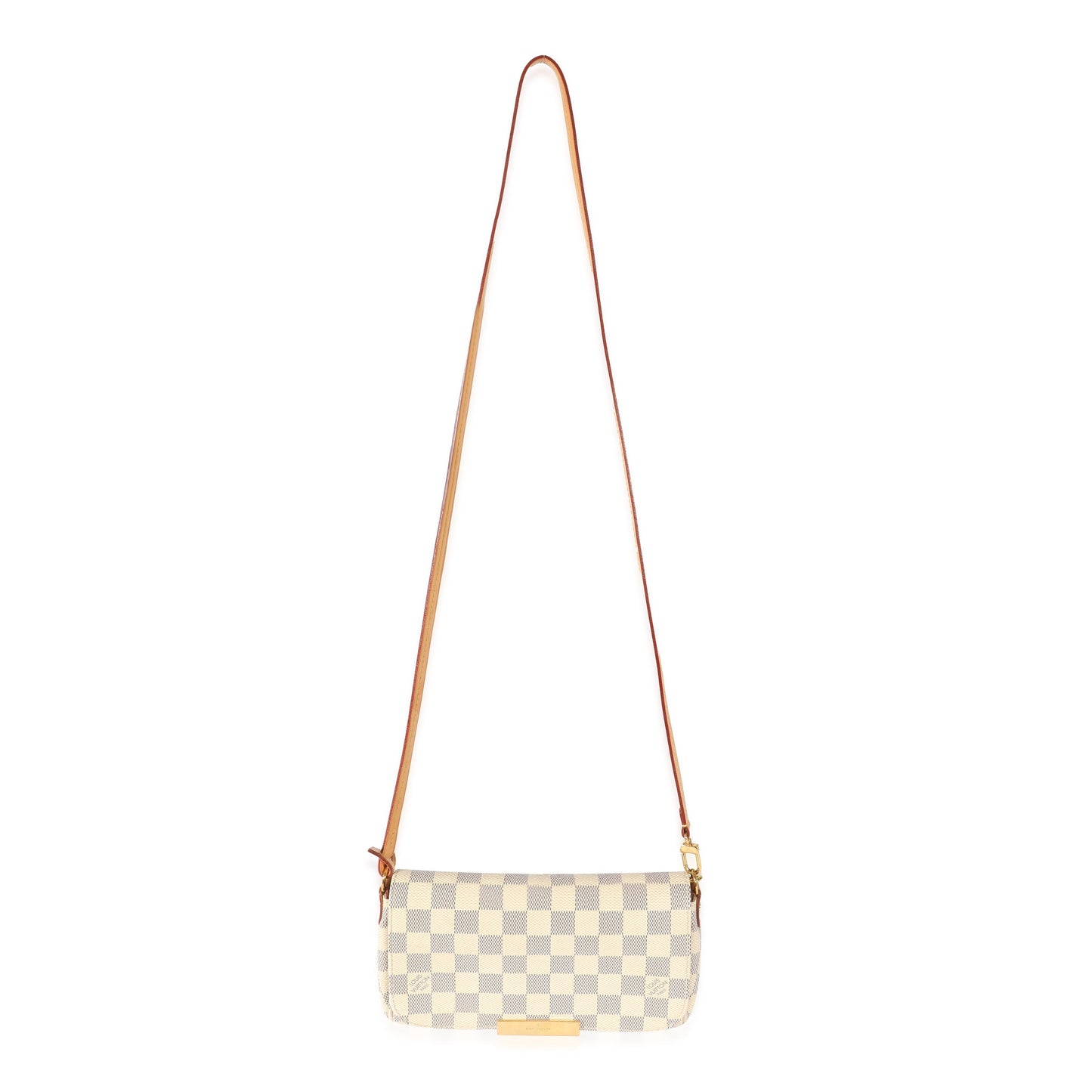  Louis Vuitton Canvas Damier Azur Favorite PM