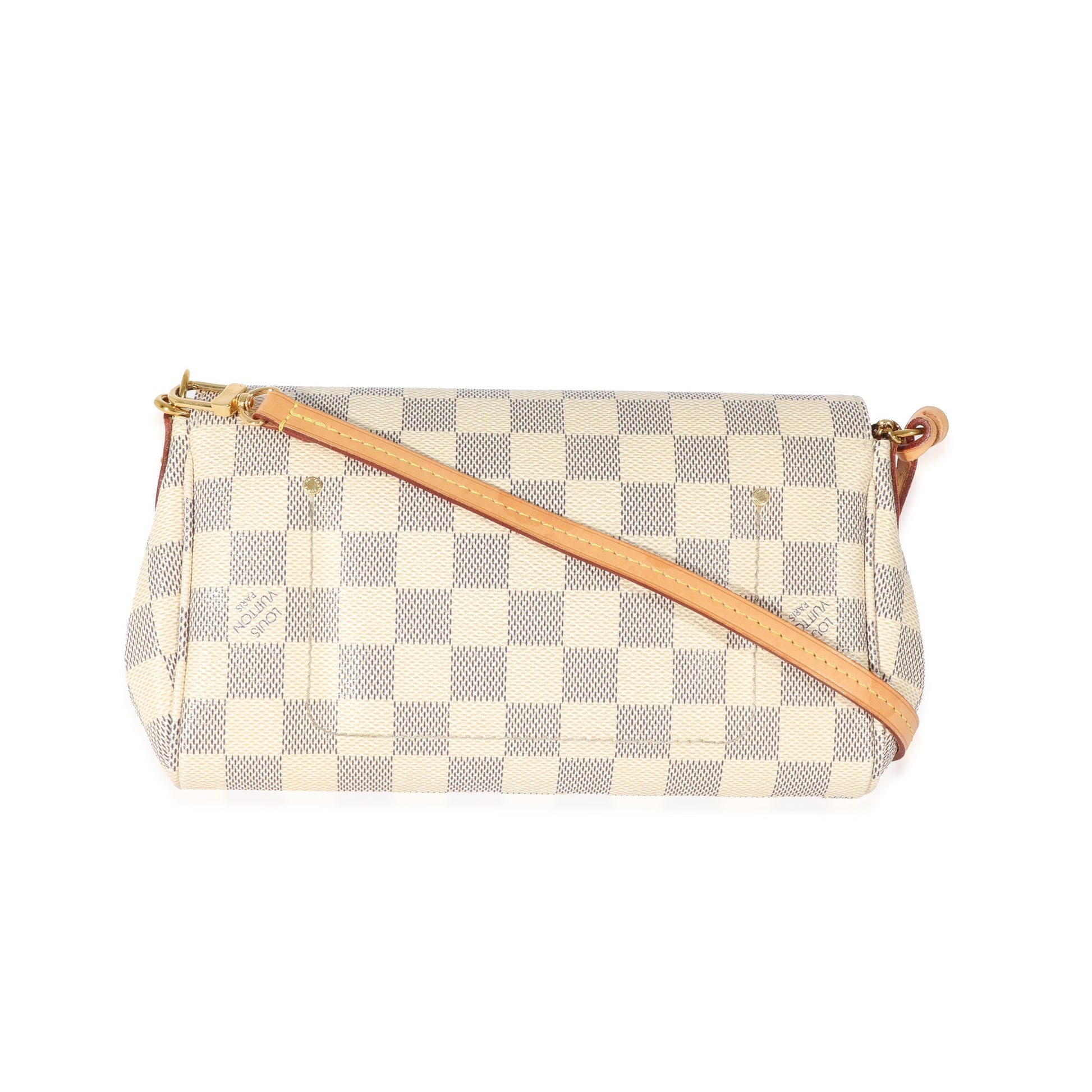  Louis Vuitton Canvas Damier Azur Favorite PM