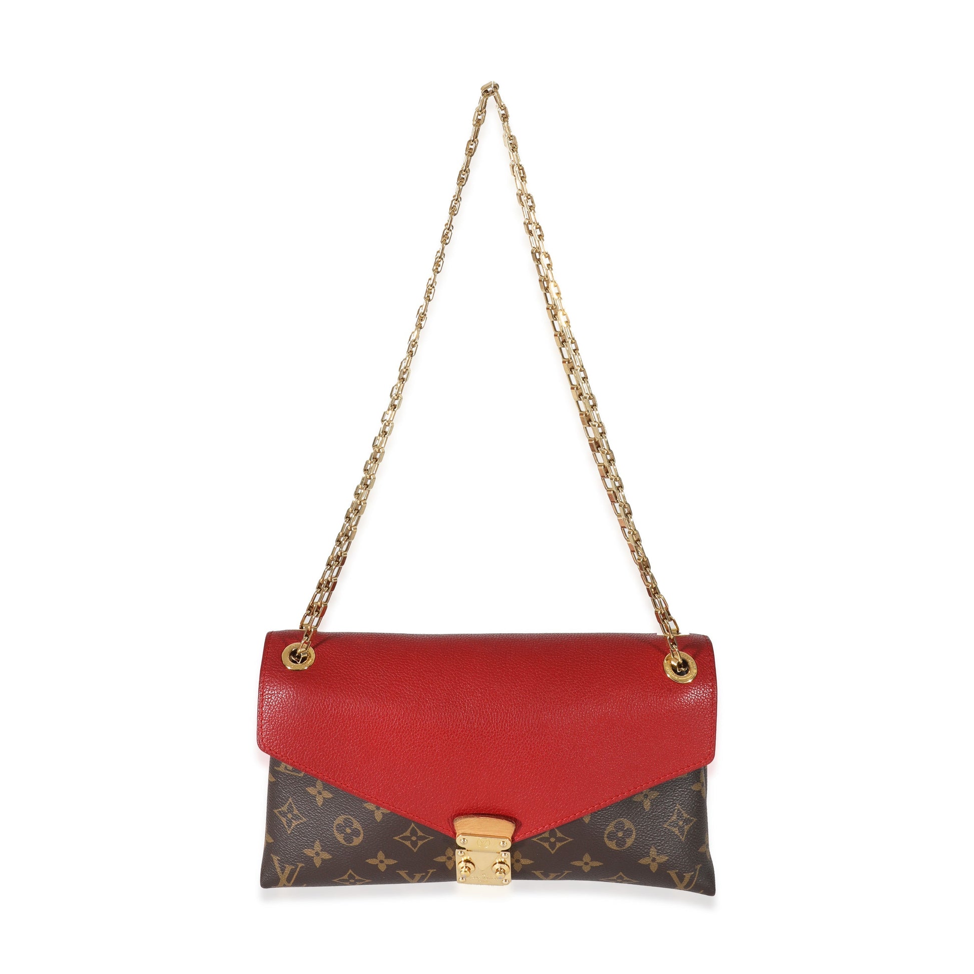 Louis Vuitton Cherry Monogram Canvas Pallas Chain Bag