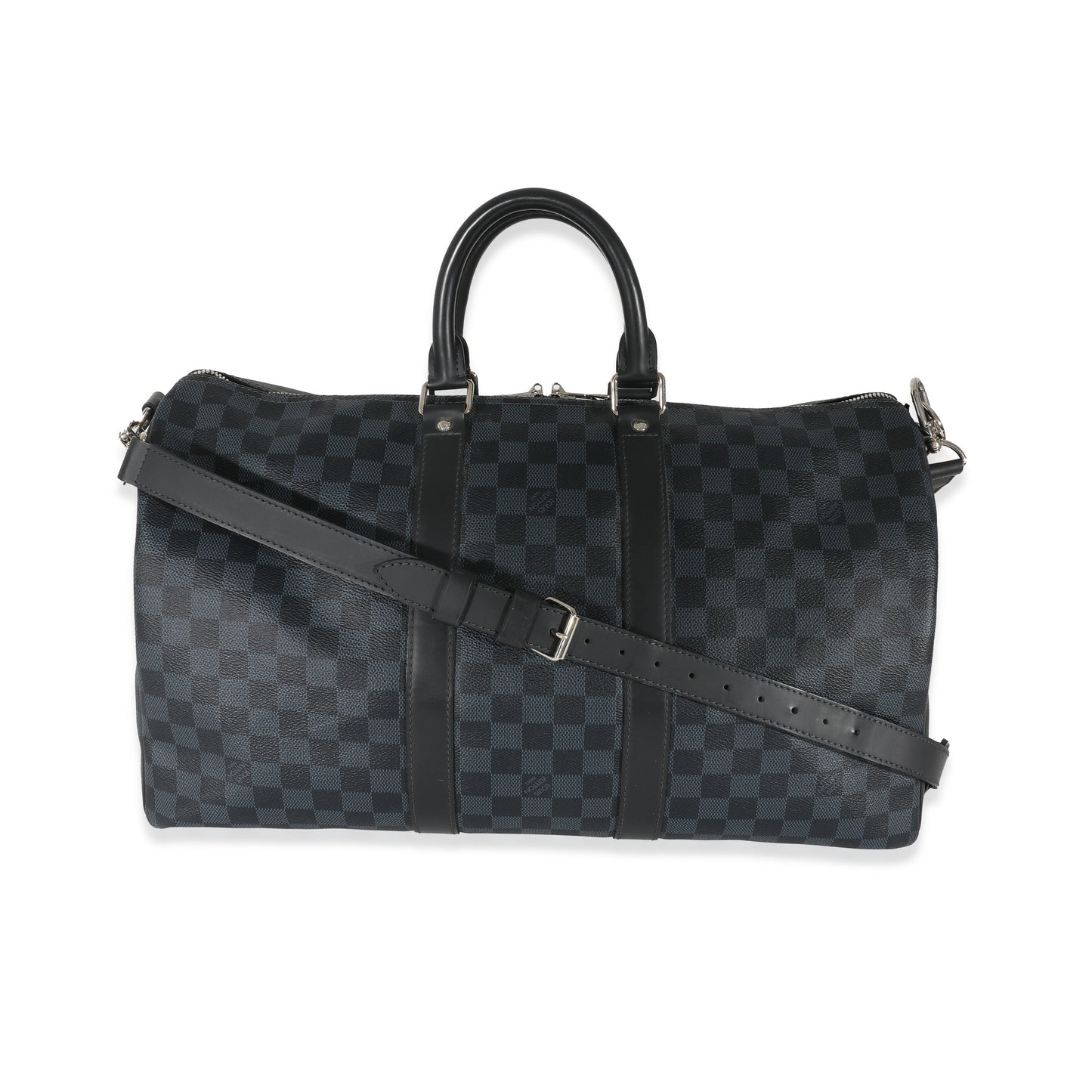 Louis Vuitton Damier Cobalt Canvas Keepall Bandouliere 45