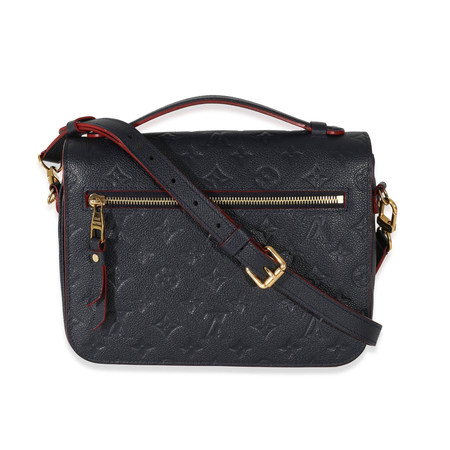  Louis Vuitton Marine Rouge Monogram Empreinte Pochette Metis