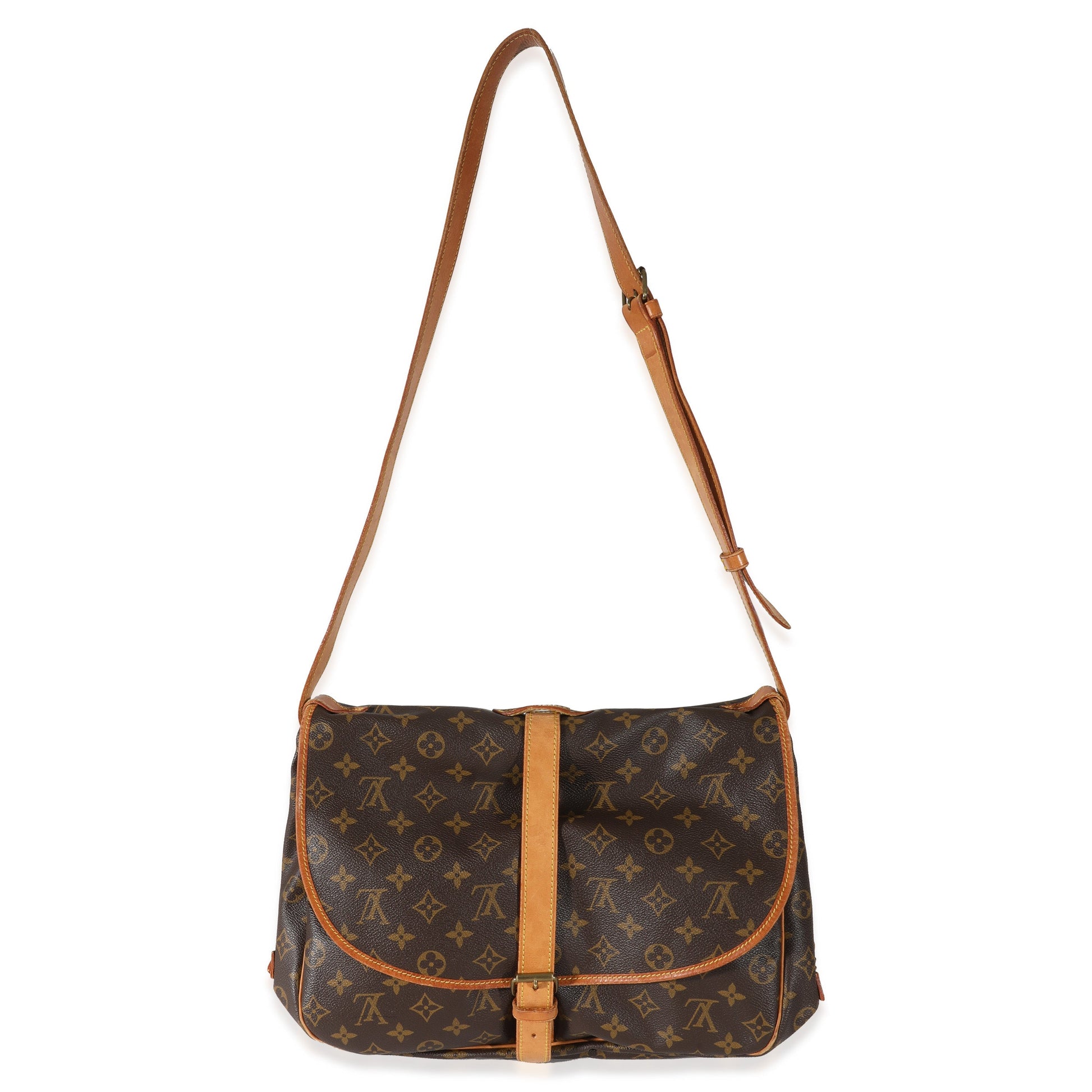 Louis Vuitton Monogram Canvas Saumur 35