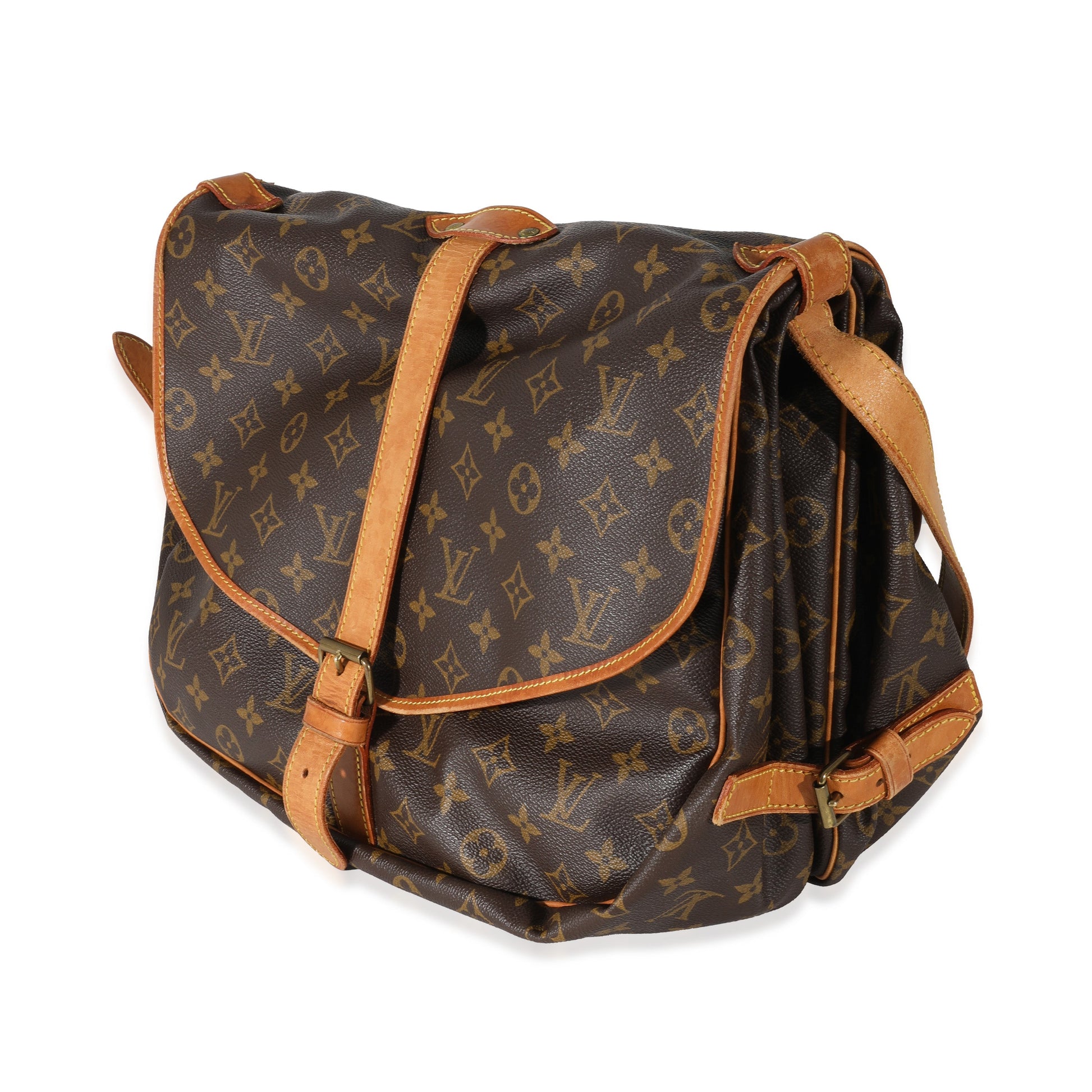 Louis Vuitton Monogram Canvas Saumur 35