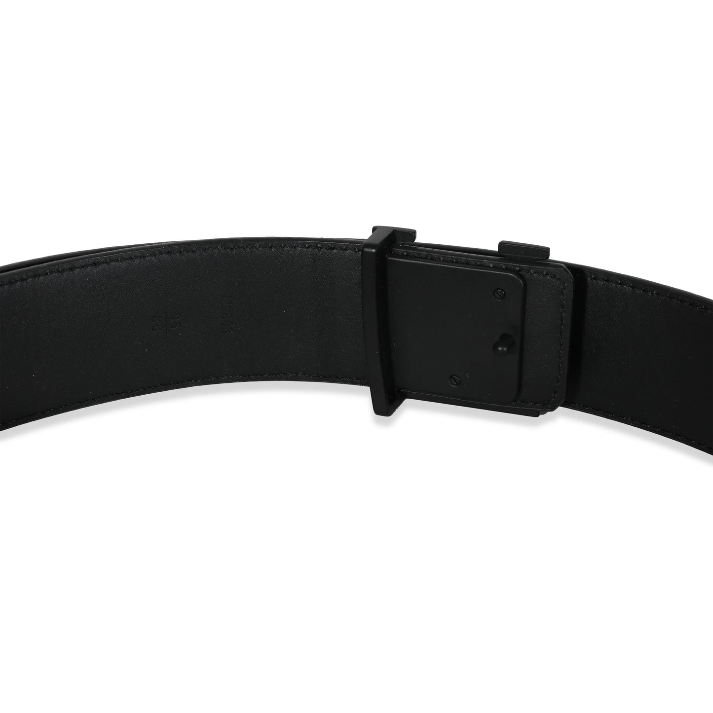 Louis Vuitton Canvas Damier GraphiteInitiales Belt