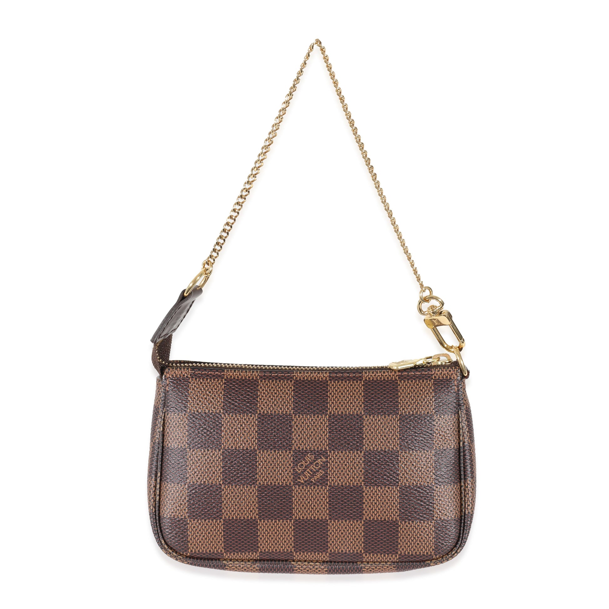 Louis Vuitton Canvas Damier Ebene Mini Pochette
