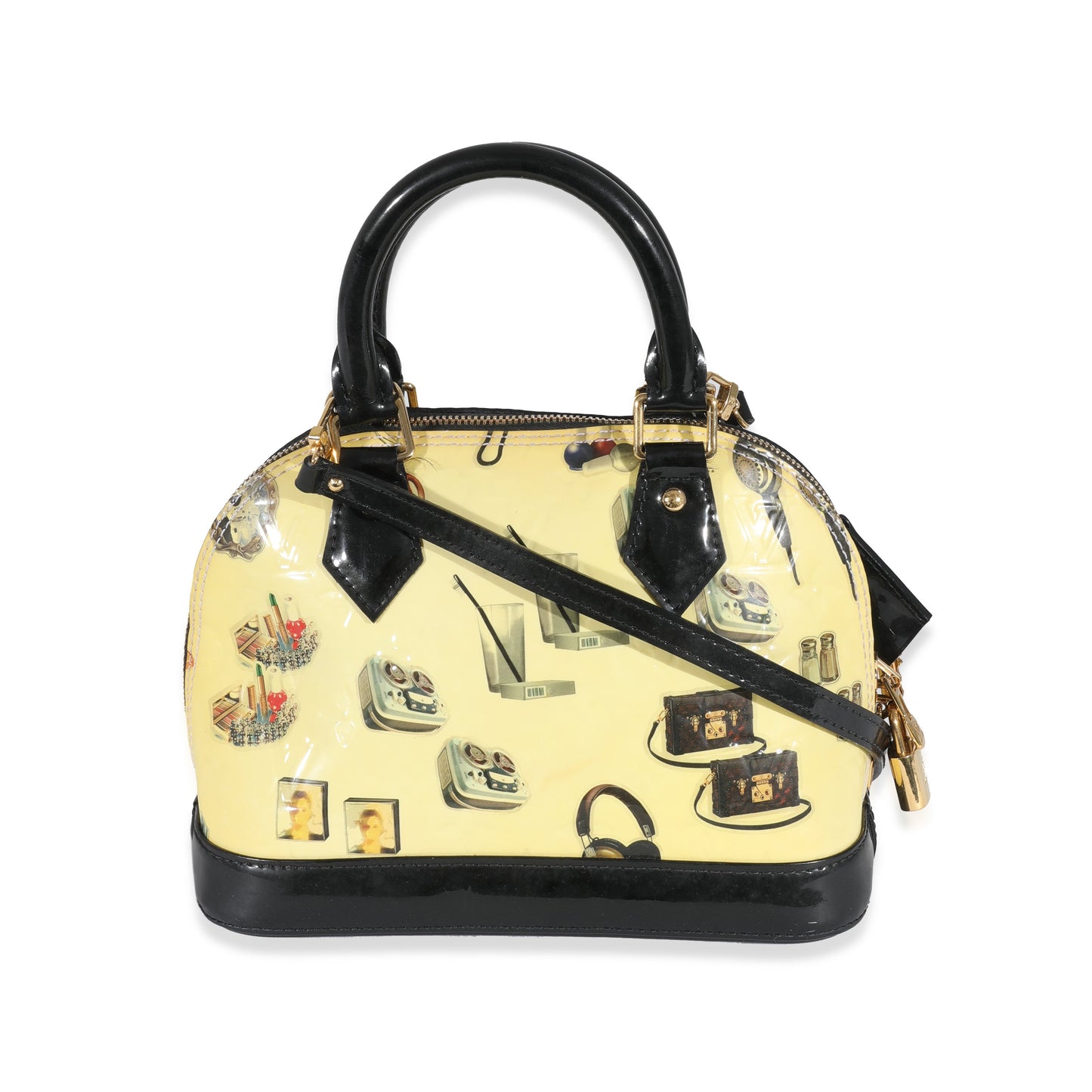 Louis Vuitton Monogram Vernis Stickers Alma BB