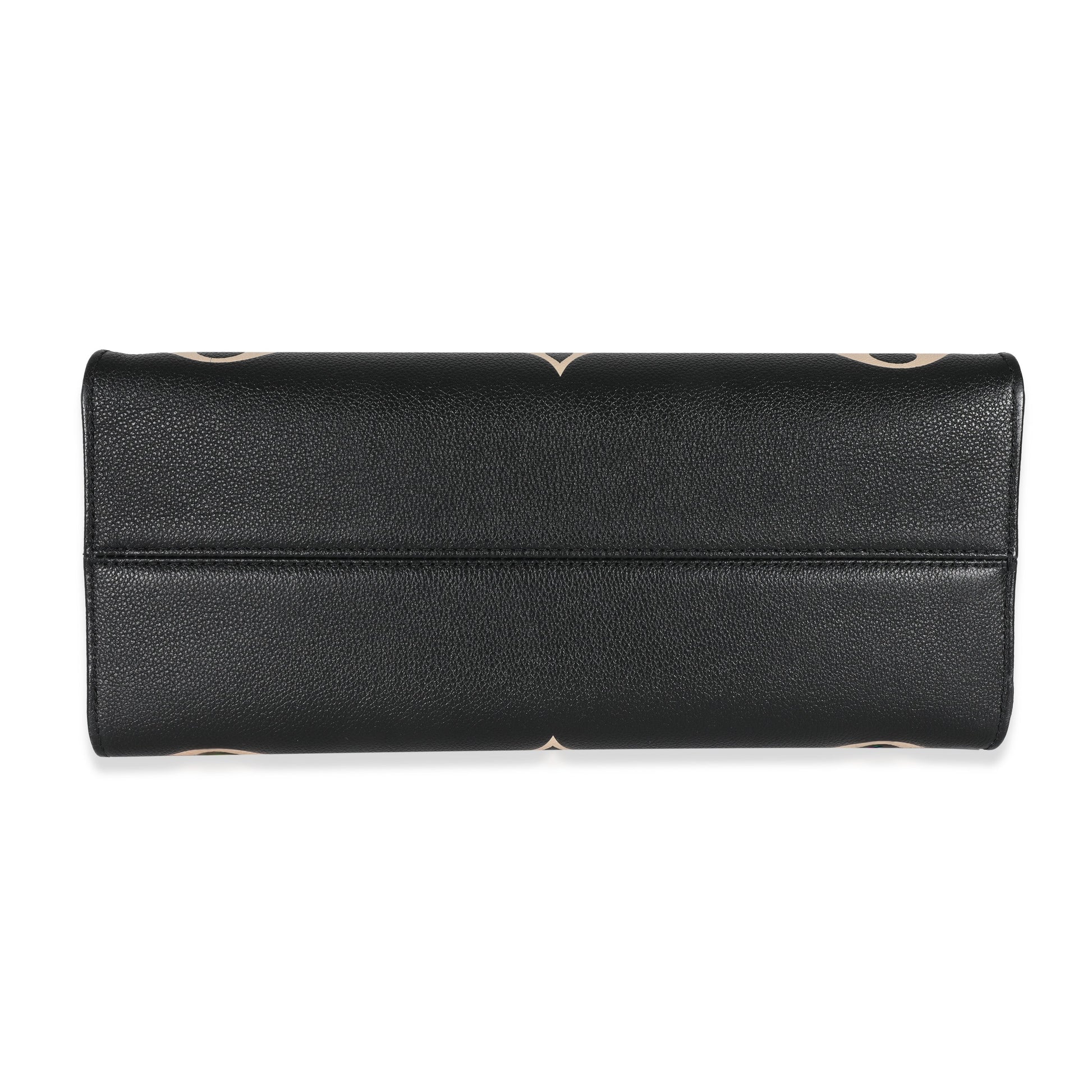 Louis Vuitton Black & Beige Monogram Empreinte Onthego MM