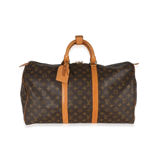 Louis Vuitton Monogram Canvas Keepall 50