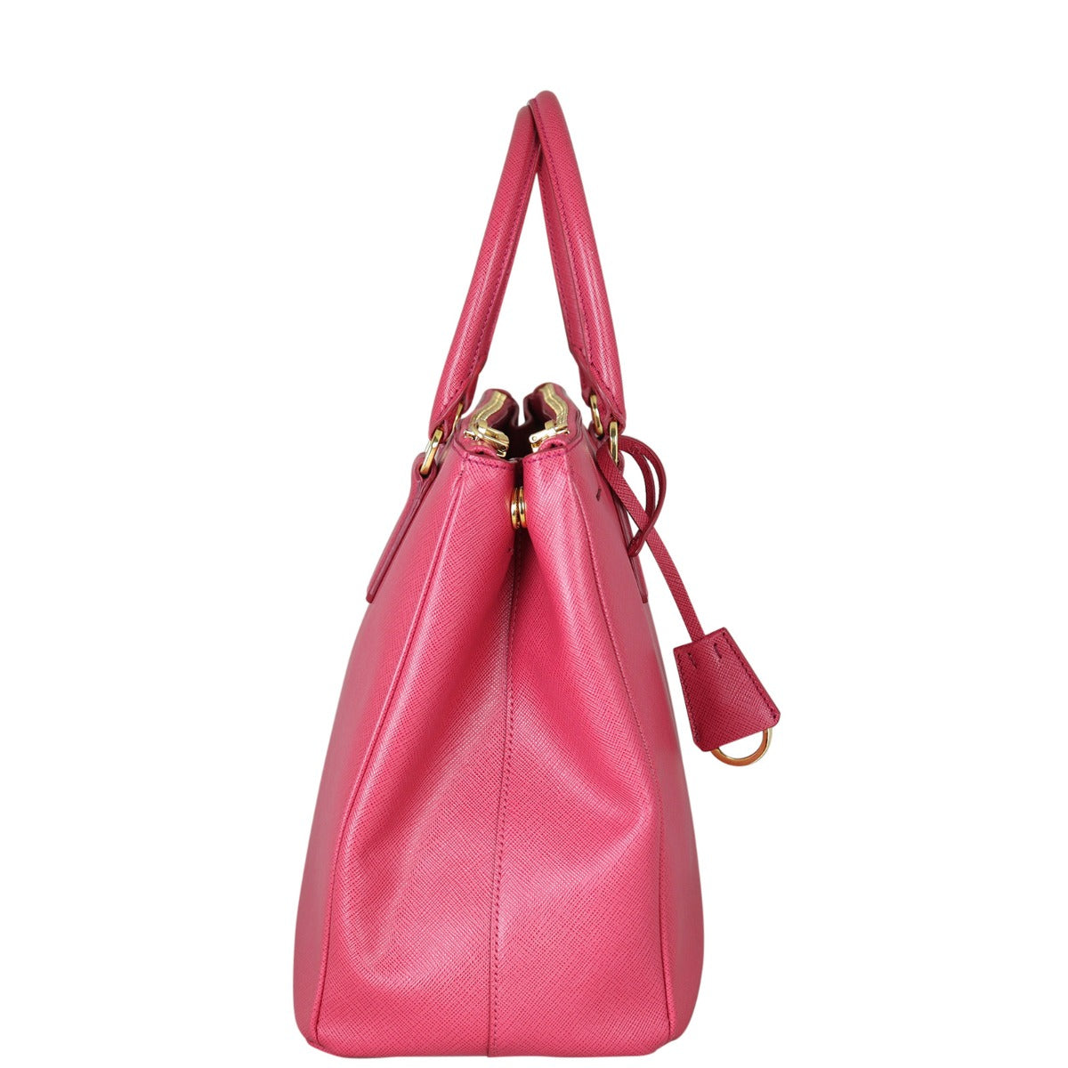 Prada Saffiano Lux Galleria Double Zip Tote Medium