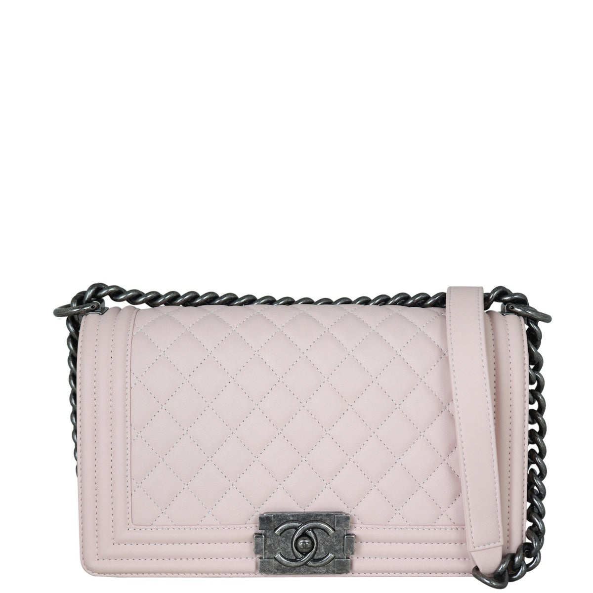 Chanel Boy Old Medium | Pale Pink